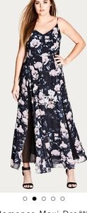Rose Romance Maxi Dress